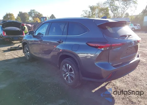 2025 Toyota Highlander Xle from USA, damaged, VIN 5TDKDRBH8SS590565